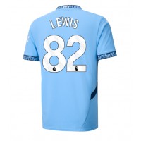 Koszulka piłkarska Manchester City Rico Lewis #82 Strój Domowy 2024-25 tanio Krótki Rękaw